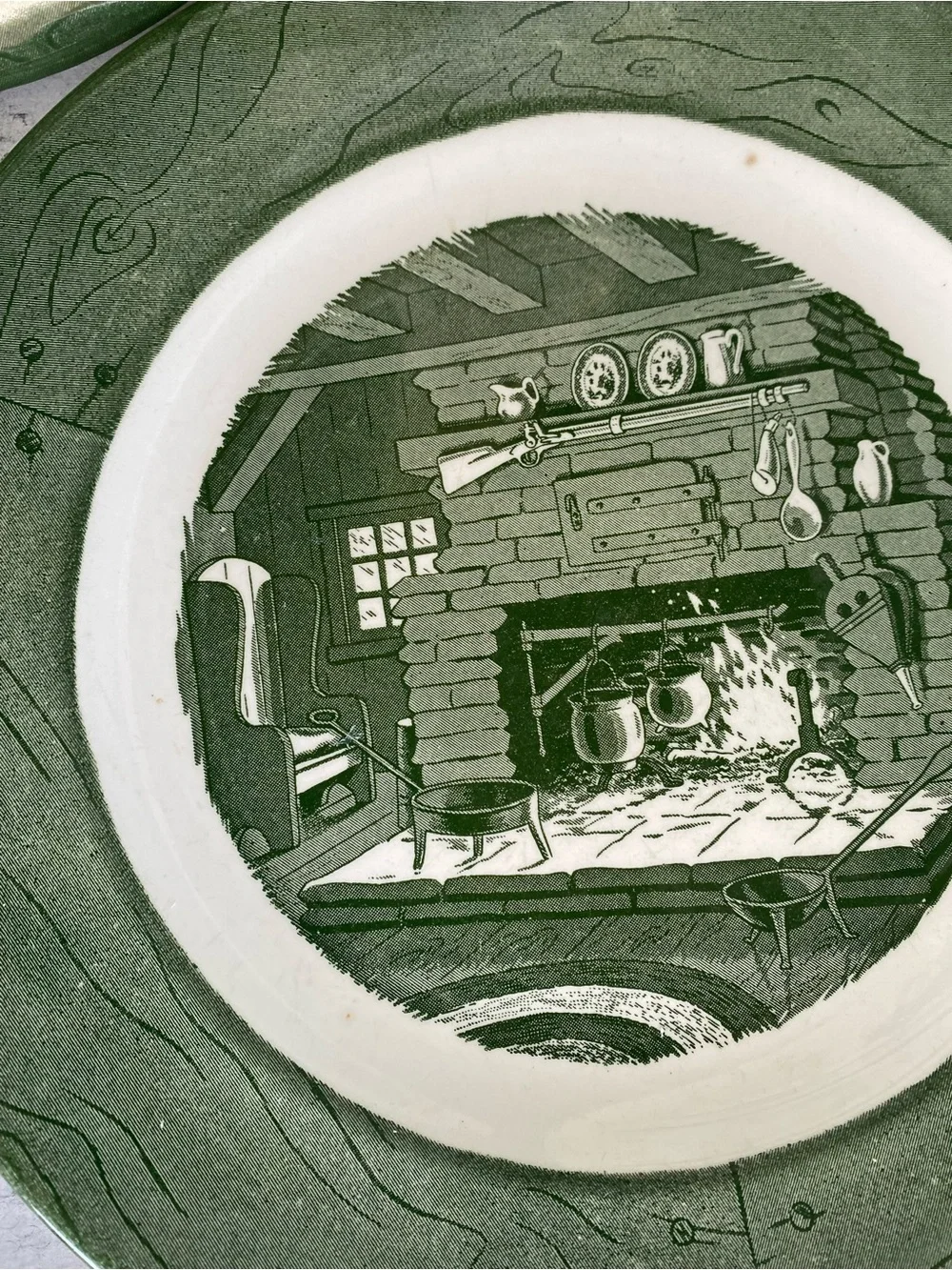 Colonial Homestead vintage 1950